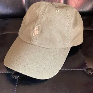 POLO 야구 모자 올리브색