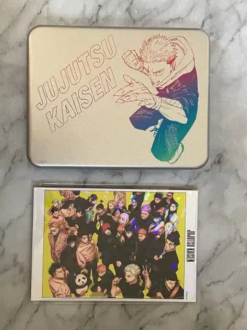 주술회전 캔 홀로 카드 세트