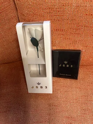 3대째 JSB3 포켓 워치 골드 아트 로즈