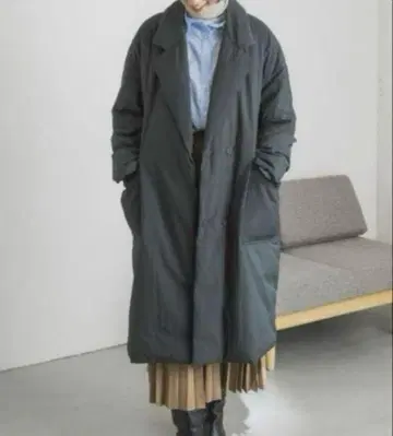 어반 리서치 스티치리스 다운 코트 36 체스터 코트