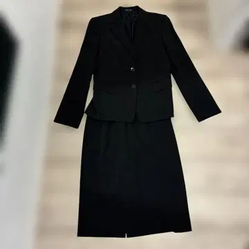 블랙 스커트 수트 11호 꼼사데모드 COMME CA DU MODE