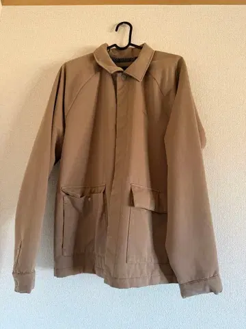 RVCA 베이지 나일론 자켓