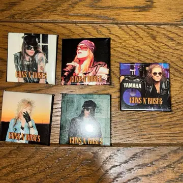 레어 GUNS N' ROSES 핀 배지 5종류 낱개 판매 불가