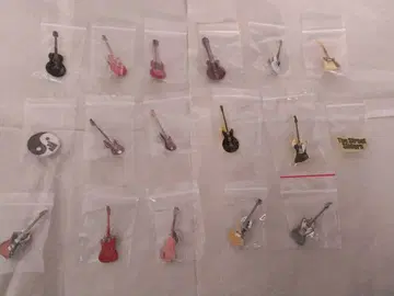 스트릿 라이더스 기타 핀 배지 세트