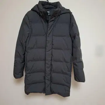 유니클로 UNIQLO 심리스 다운 코트 S 사이즈 그레이