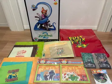 해피 복권 주토피아2 A상 포스터 피규어 덤 포함