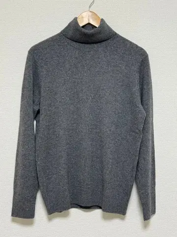 유니클로 캐시미어 터틀 M 그레이