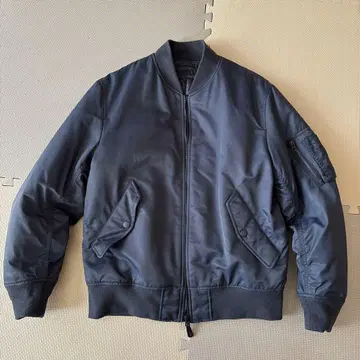 유니클로 MA-1 블루종 네이비 M 사이즈