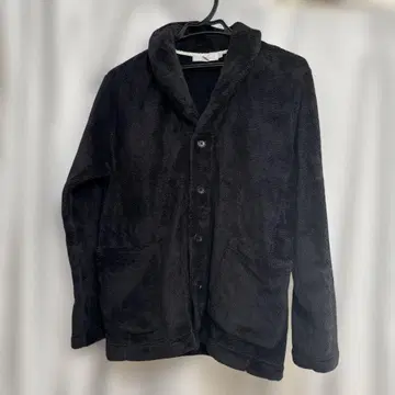 BEAMS LIGHTS 블랙 플리스 자켓 L 사이즈