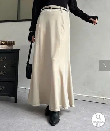 [새상품] 벨로아 머메이드 스커트 S 사이즈