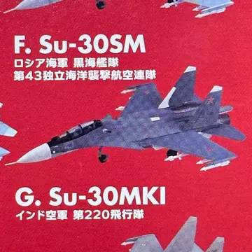 1/144 에프토이즈 플랑커 패밀리 2 Su-30SM 러시아 공군 흑해