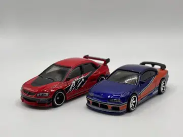 Hot Wheels 와일드 스피드 S15 란에보 2대 세트