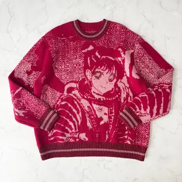 UOOYAA 애니메이션 디자인 니트