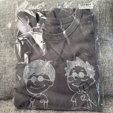 피자 라디오 스웨트 셔츠 L 사이즈 (블랙)