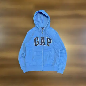 00s GAP 지퍼 후드티 블루 XS Y2K 시티보이 그런지