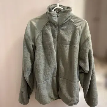 그레이 플리스 자켓 집업