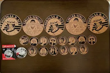 원피스 코르크제 코스터 세트