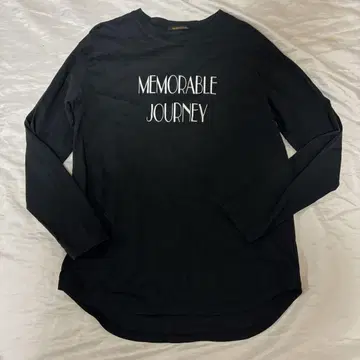 밴야드 스톰 memorable jouraney 프린트 긴팔 티셔츠