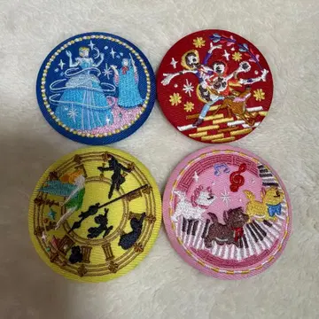 디즈니 자수 캔뱃지 신데렐라 리멤버 미 피터팬