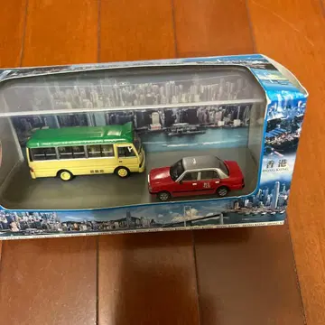 홍콩 미니버스 와 택시 미니카