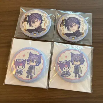 니지산지 Dytica 산리오 키라키라 캔뱃지 코야나기 로우