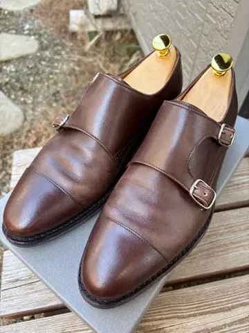 잘란 스리와야 잘란 스리와야 UK6 더블 몽크 다크 브라운