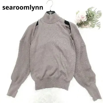 새상품급 시루무린 코튼 캐시미어 보틀넥 니트