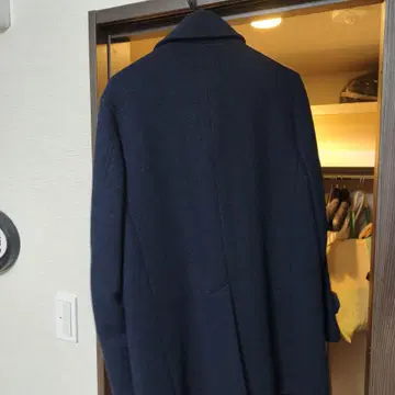 SHIPS 네이비 체스터 코트 M