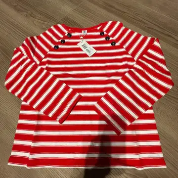 Petite Bateau 마리니에르 S 빨흰 스트라이프