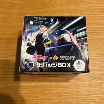 하츠네 미쿠 x 남해 기차 캔뱃지 BOX