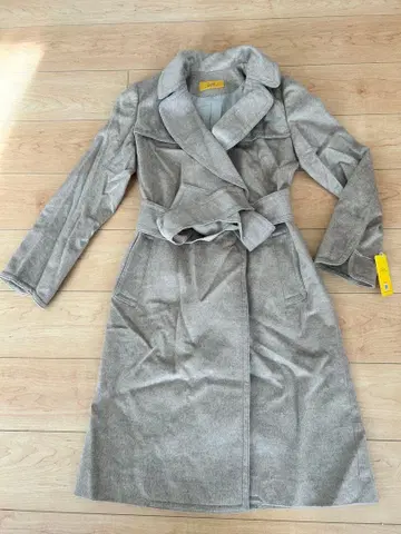 미사용 새상품 모토마치 Zelal 캐시미어 트렌치코트 Zelal