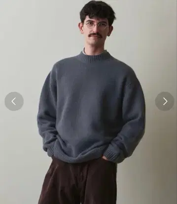 [새상품급] Steven Alan 모크넥 니트