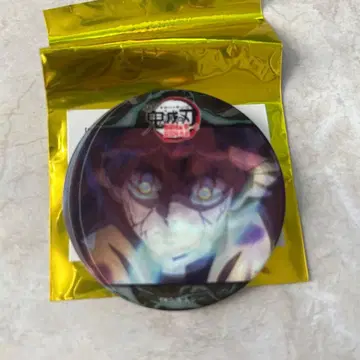 귀멸의 칼날 번개의 호흡 액션 애니메이션 캔뱃지 E