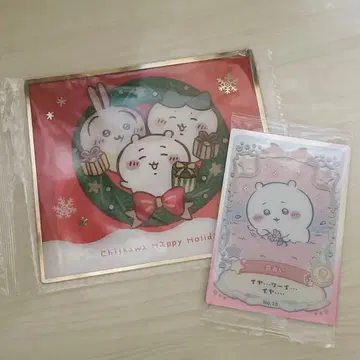 치이카와 오리지널 클리어 색지 세븐일레븐 한정판