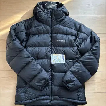 몽벨 라이트 알파인 다운 파카 XL 블랙