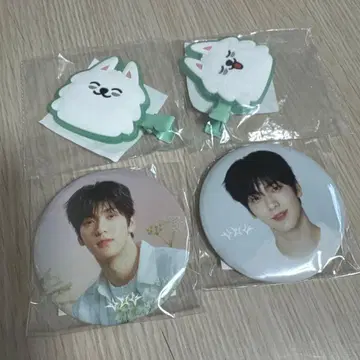 TXT 캡슐 토이 수빈 용몽 헤어 클립 캔뱃지