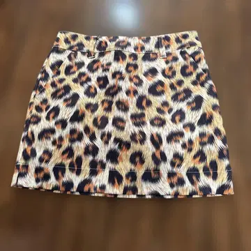라바우스 여성용 스커트 레오파드 무늬 M