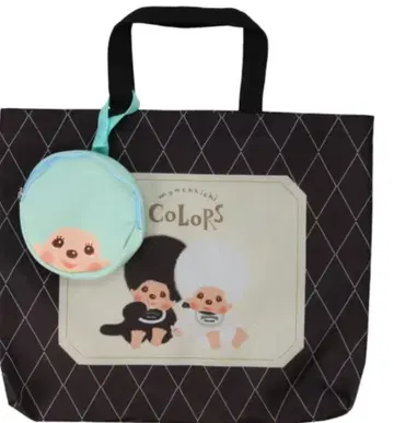 [ 몽치치 ] 파우치 포함 에코백