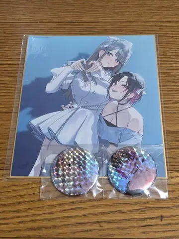 치구사 미노리 전 색지 캔 배지 세트