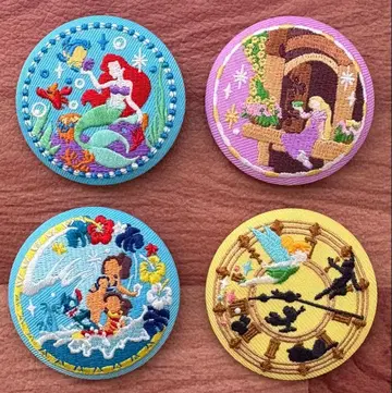 디즈니 자수 캔뱃지 2