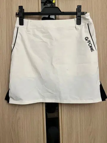 G/FORE 골프 스커트 화이트/블랙