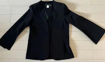 세라테 자켓 블랙 M~L 사이즈 어깨 패드 포함 베이직 비즈니스