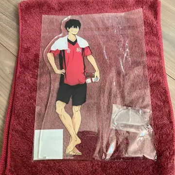 새상품 하이큐 BIG 아크릴 스탠드 목욕탕 ver 쿠로오 극락탕