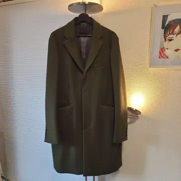 KNOTT 체스터 코트 모스그린 L tomorrowland