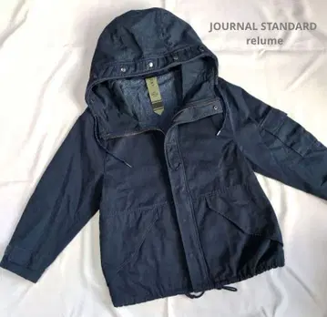 JOURNAL STANDARD relume 밀리터리 자켓 네이비