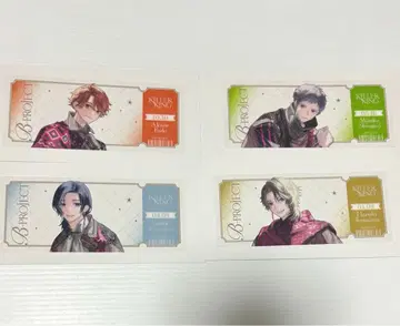 B프로 10주년 티켓풍 클리어 카드 키라킨