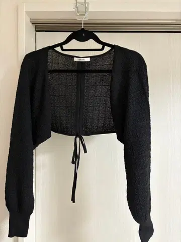 snidel 가디건 블랙