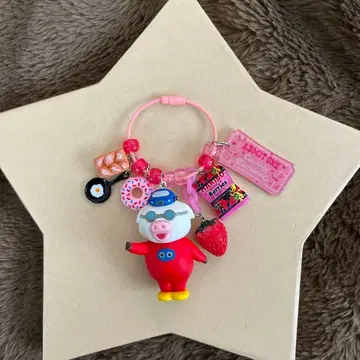 주렁주렁 키링 / 빵 도둑 / 돼지 씨 / 아기 돼지 / 가챠가챠