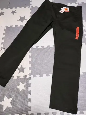 유니클로 웜 팬츠 방풍 스트레치 슬림핏 치노 남성용 91 다크 그린