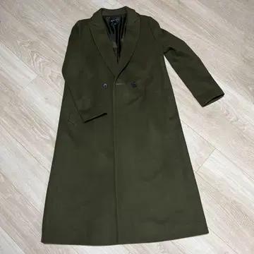 INDIVI 카키 롱 코트 프리 사이즈 중고품